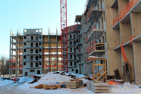 Фото строительства новостройки ЖК Оранжвуд (Ивантеевка) за 16 февраля 2017 | Фото №1