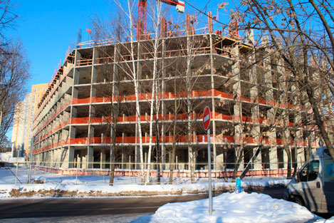 Фото строительства новостройки ЖК Оранжвуд (Ивантеевка) за 16 февраля 2017 | Фото №5