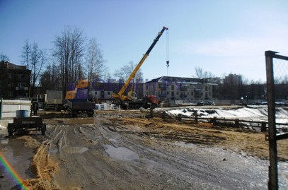 Фото строительства новостройки ЖК Оранжвуд (Ивантеевка) за 10 марта 2016 | Фото №6