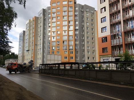 Фото строительства новостройки ЖК Оранжвуд (Ивантеевка) за лето 2018 | Фото №6